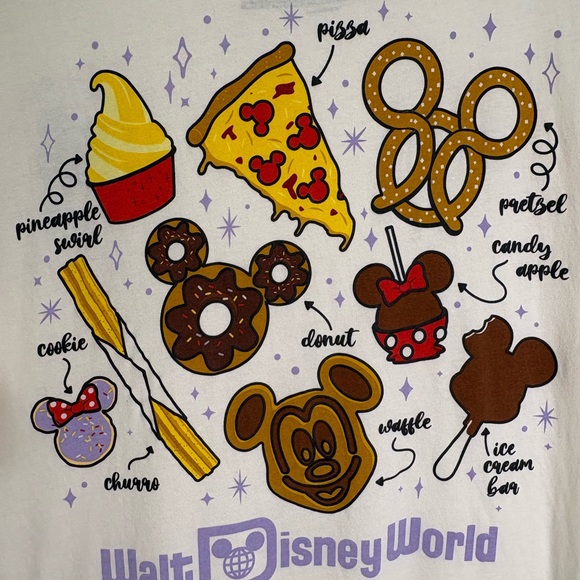Disney Parks “The Most Magical Snacks on Earth” Tee | Lightweight | Size XL 🍿🥨 - Picture 14 of 16